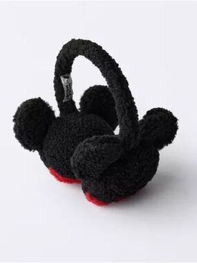 NWT Zara Kids SHEARLING MICKEY MOUSE 
DISNEY EARMUFFS 6 - 14